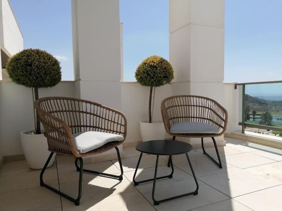 Luxury Penthouse Golf, Sea View Apartment Pilar de Jaravia Ngoại thất bức ảnh